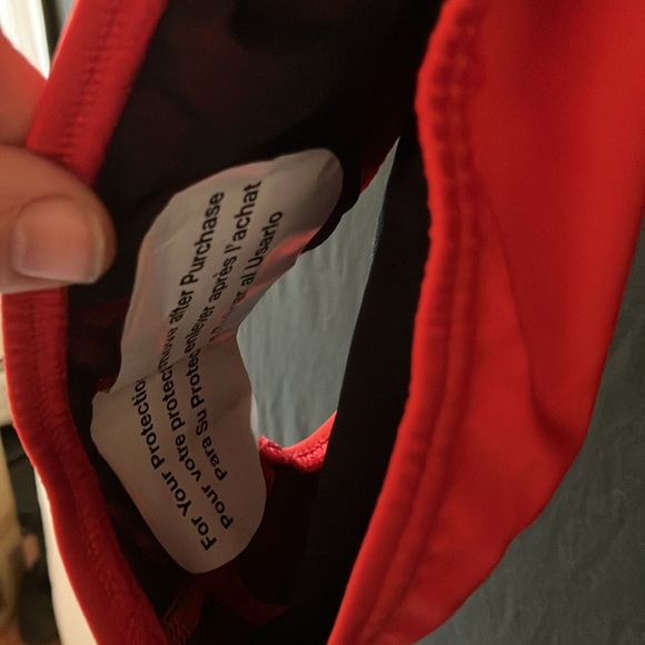 Women's Eco Solid Super Pro One Piece Swimsuit sz 30 team red NWT - Picture 7 of 9